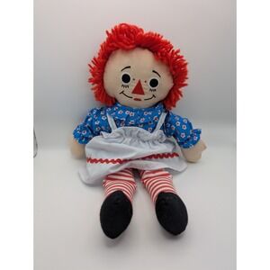 Mattel Raggedy Ann 100th Anniversary 15" Plush Doll 2015 Classic Edition VGC